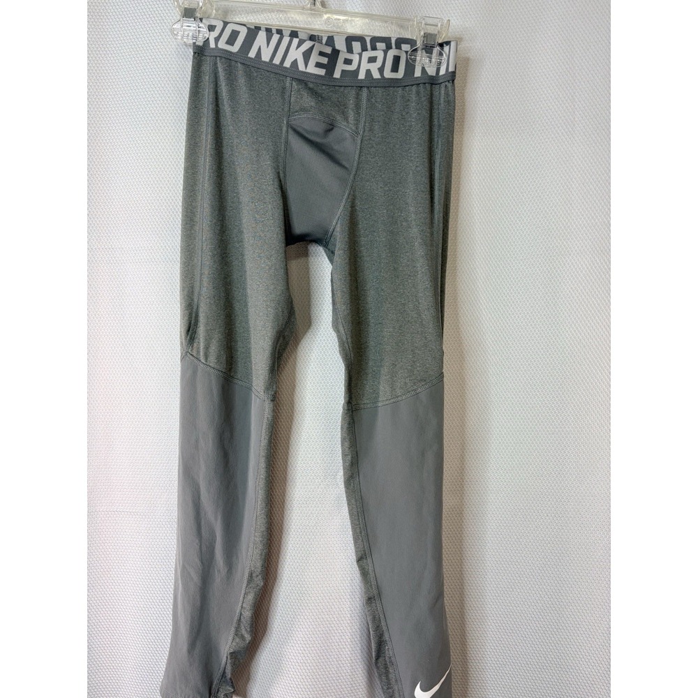 Nike Pro Youth Compression Color Gray Size Medium